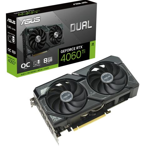 【RTX4060 Ti】DUAL-RTX4060TI-O8G-SSD