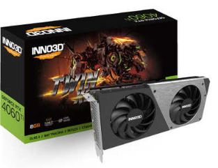 【RTX4060 Ti】GeForce RTX 4060Ti 8GB TWIN X2 N406T2-08D6-171153N