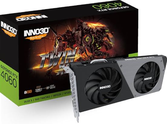 【RTX4060 Ti】GeForce RTX 4060Ti 8GB TWIN X2 OC N406T2-08D6X-171153N
