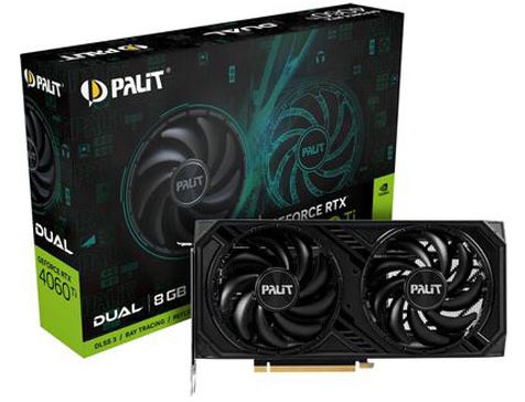 【RTX4060 Ti】GeForce RTX4060Ti Dual 8GB NE6406T019P1-1060D