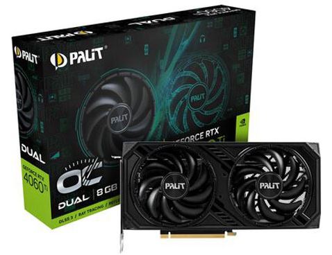 【RTX4060 Ti】GeForce RTX4060Ti Dual OC 8GB NE6406TT19P1-1060D