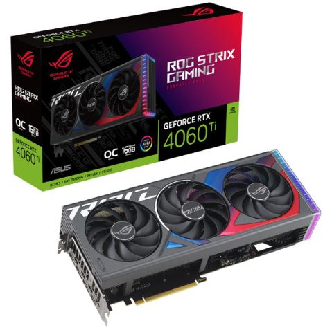 【RTX4060 Ti】ROG-STRIX-RTX4060TI-O16G-GAMING