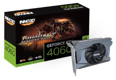 【RTX4060】GeForce RTX 4060 COMPACT N40601-08D6-173050N