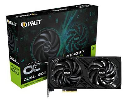 【RTX4060】GeForce RTX4060 Dual OC 8GB NE64060T19P1-1070D