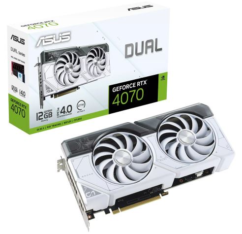 【RTX4070】DUAL-RTX4070-12G-WHITE