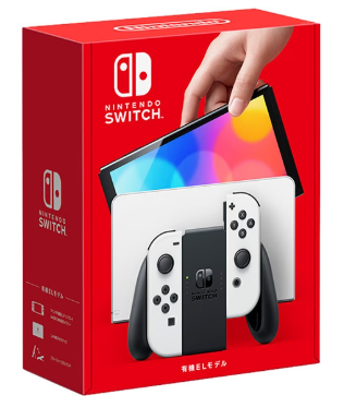 Nintendo Switch（有機ELモデル） Joy-Con（L）/（R） ホワイトなど計5点を