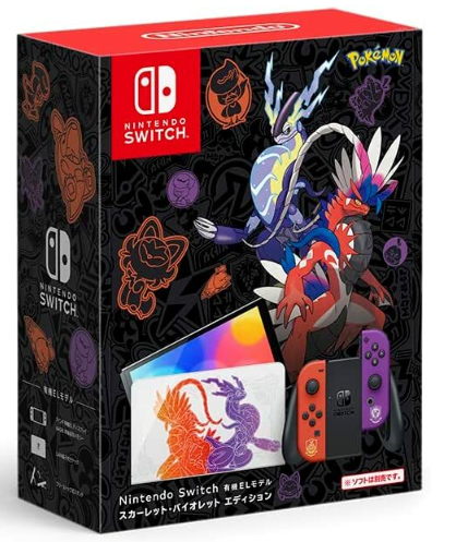 Nintendo Switch（有機ELモデル） スカーレット・バイオレットエディションなど計7点を