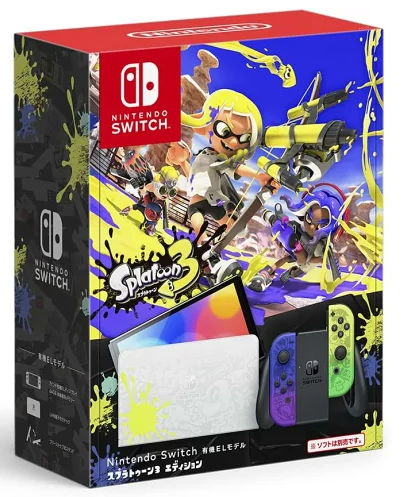 Nintendo Switch（有機ELモデル） スプラトゥーン3エディションなど計4点を