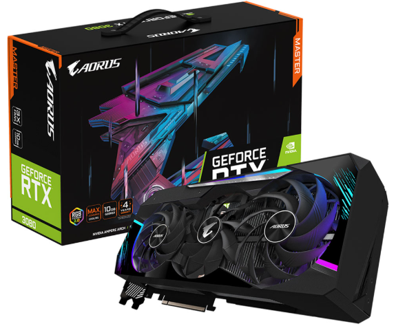 【RTX3080】GeForce RTX 3080 GV-N3080AORUS M-10GD