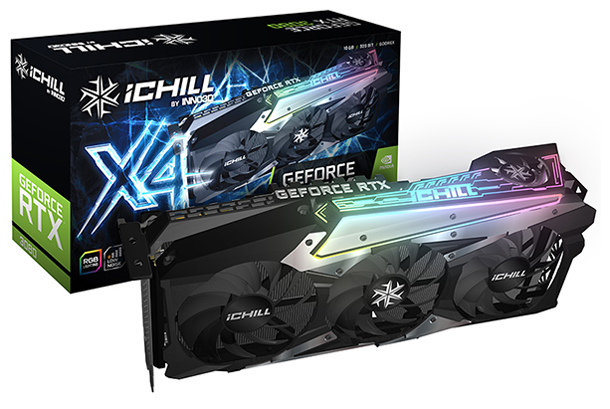 【RTX3080】GeForce RTX 3080 ICHILL X4 C30804-106XX-1810VA36