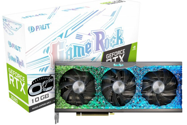 【RTX3080】GeForce RTX3080 GameRock OC 10GB NED3080H19IA-1020G-V2