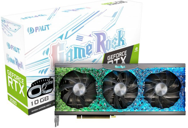 【RTX3080】GeForce RTX3080 GameRock OC 10GB NED3080H19IA-1020G
