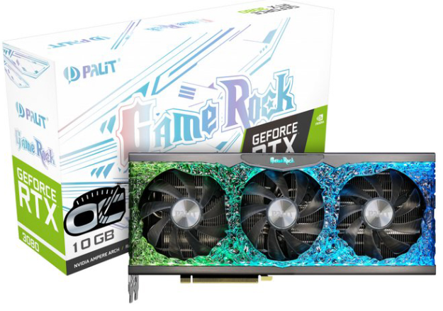 【RTX3080】GeForce RTX3080 GameRock OC 10GB NED3080H19IA-1020GV2