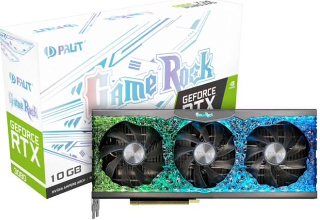 【RTX3080】GeForce RTX3080 GameRock V1 10GB LHR NED3080U19IA-1020G