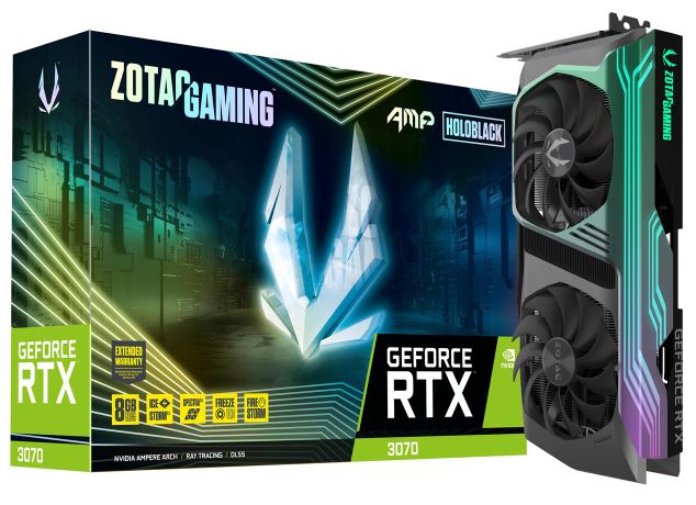 【RTX3070】GeForce RTX 3070 AMP Holo ZT-A30700F-10P