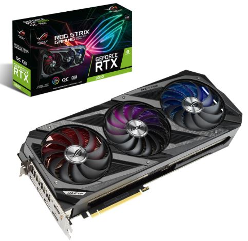 【RTX3080】GeForce RTX 3080 ROG-STRIX-RTX3080-O10G-V2-GAMING