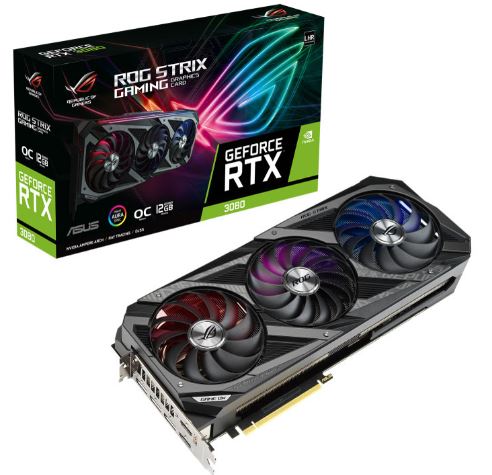 【RTX3080】GeForce RTX 3080 ROG-STRIX-RTX3080-O12G-GAMING