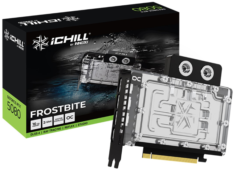 【RTX5080】GeForce RTX 5080 iCHILL FROSTBITE GD5080-16GERIF