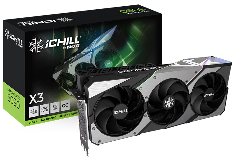 【RTX5090】GeForce RTX 5090 iCHILL X3 GD5090-32GERI3