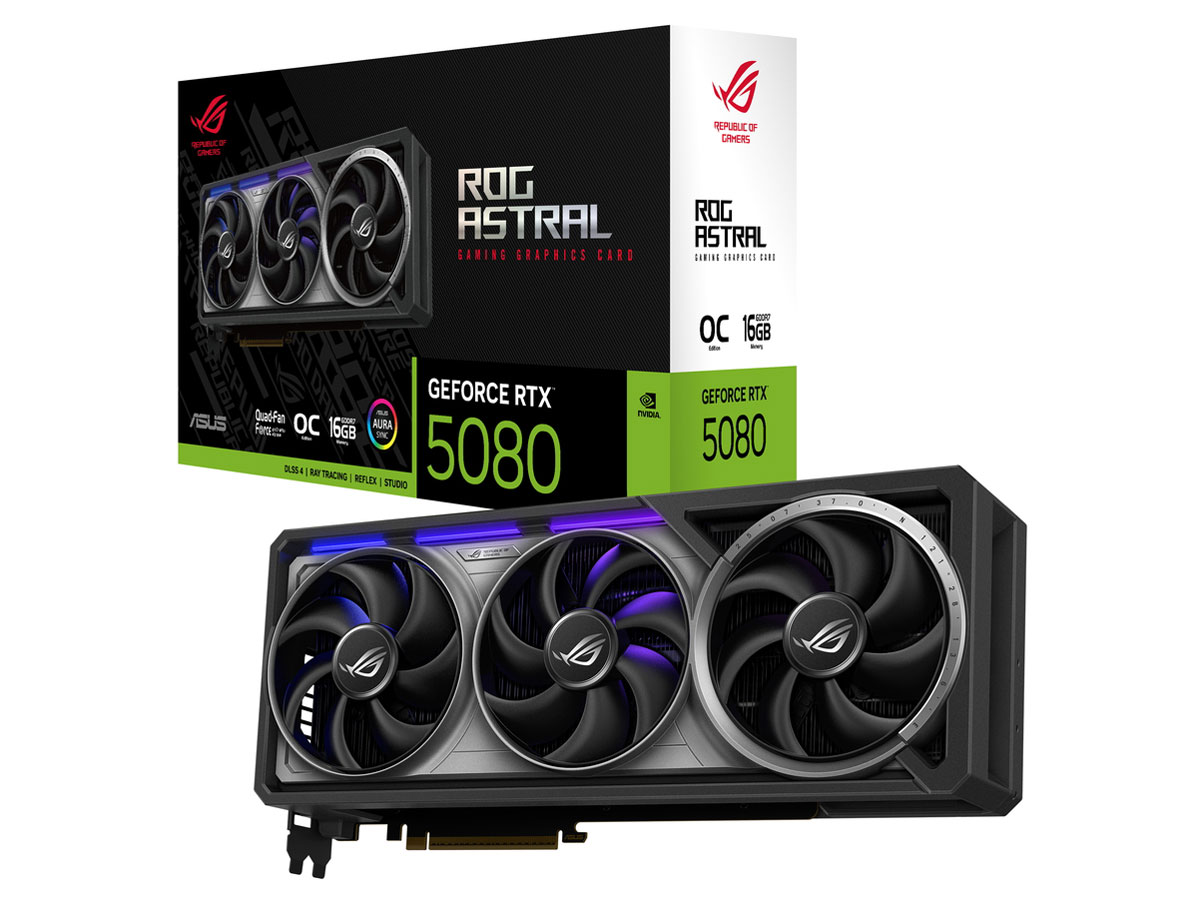 【RTX5080】ROG-ASTRAL-RTX5080-O16G-GAMING
