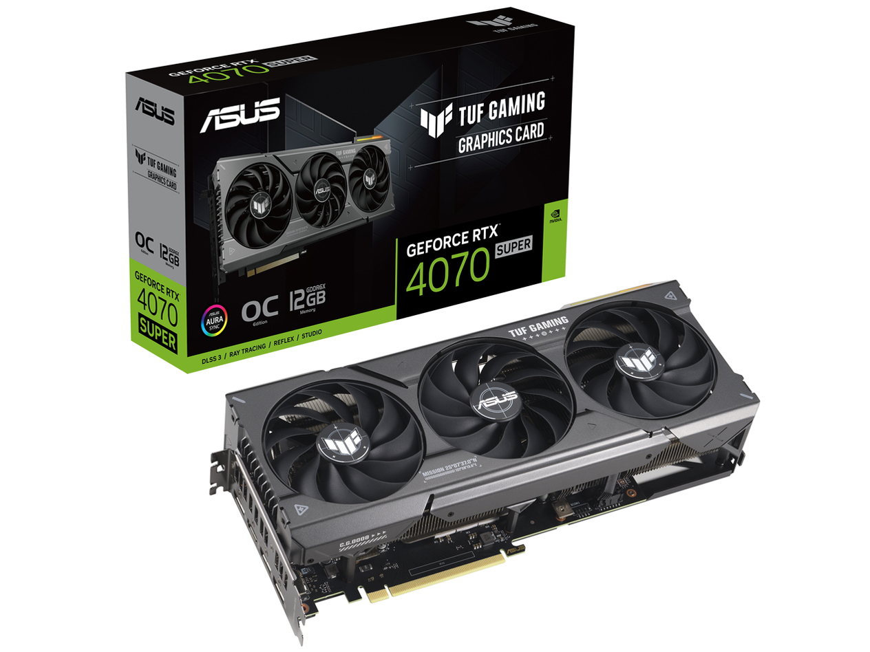 【RTX4070】TUF-RTX4070S-O12G-GAMING