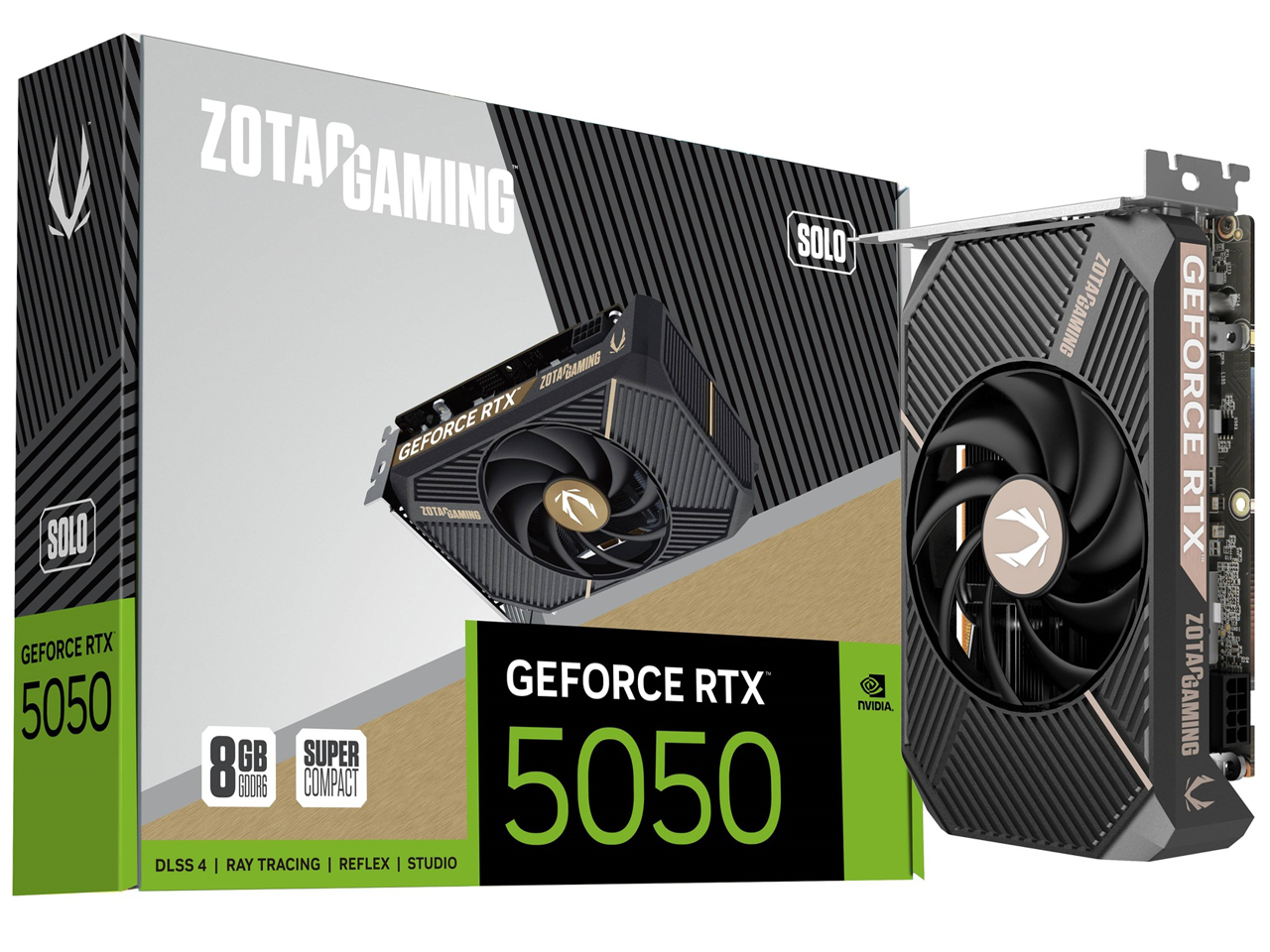 【RTX5050】GeForce RTX 5050 SOLO ZT-B50500G-10L