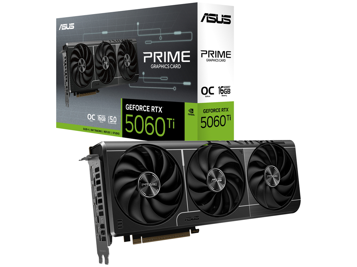 【RTX5060 Ti】PRIME-RTX5060TI-O16G