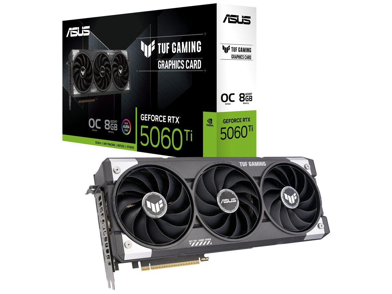 【RTX5060 Ti】TUF-RTX5060TI-O8G-GAMING
