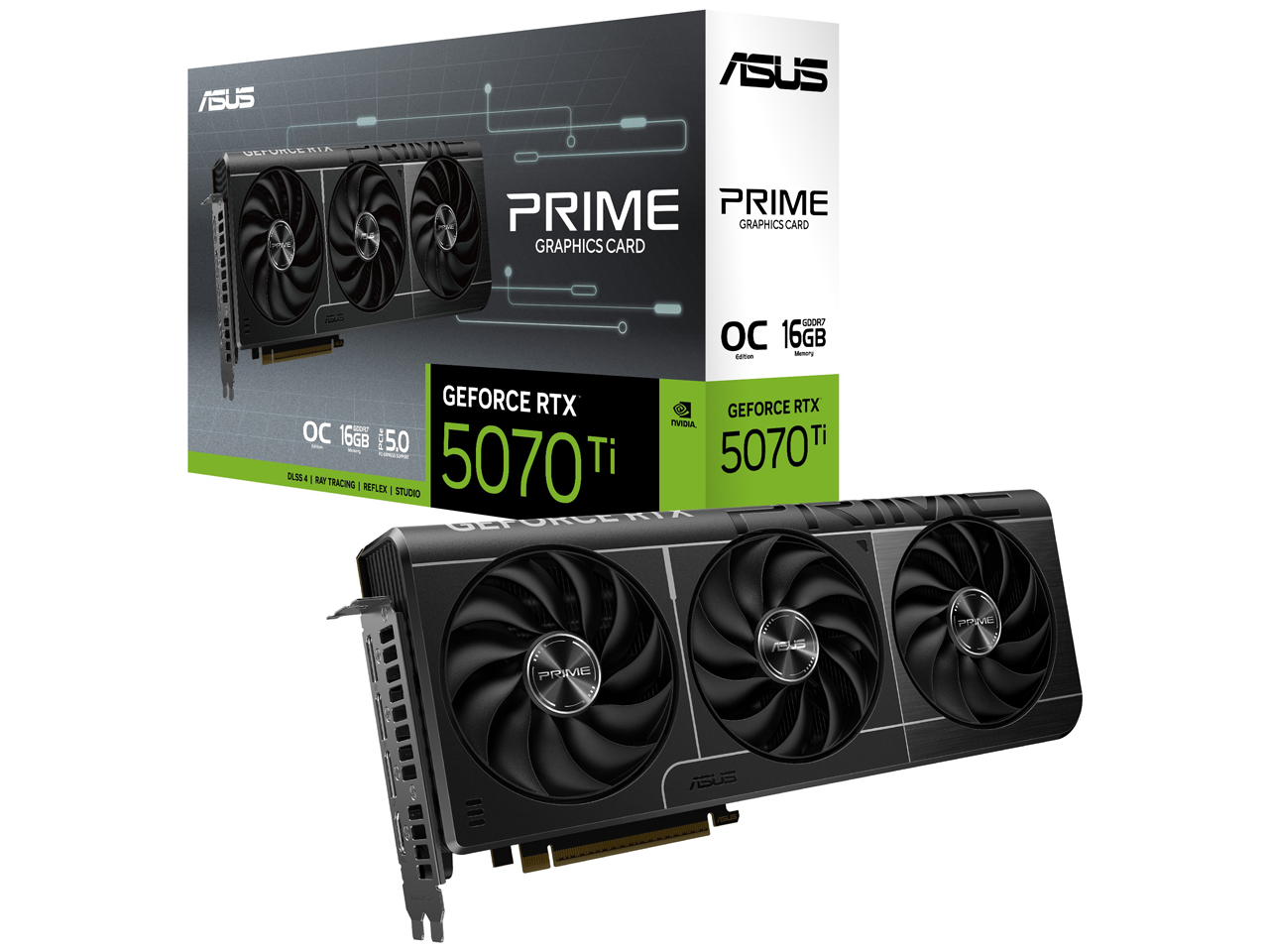 【RTX5070 Ti】PRIME-RTX5070TI-O16G