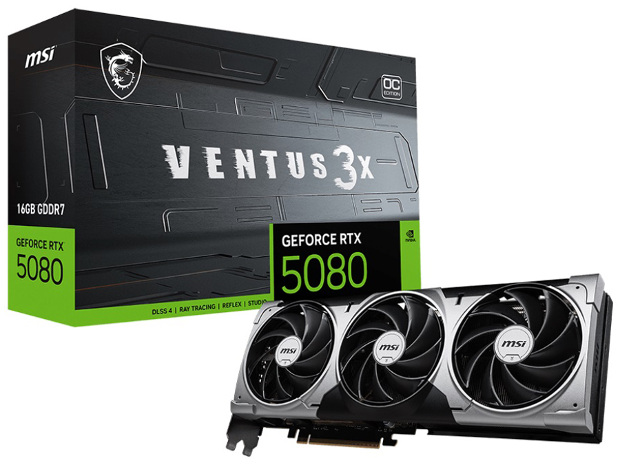 【RTX5080】GeForce RTX 5080 16G VENTUS 3X OC