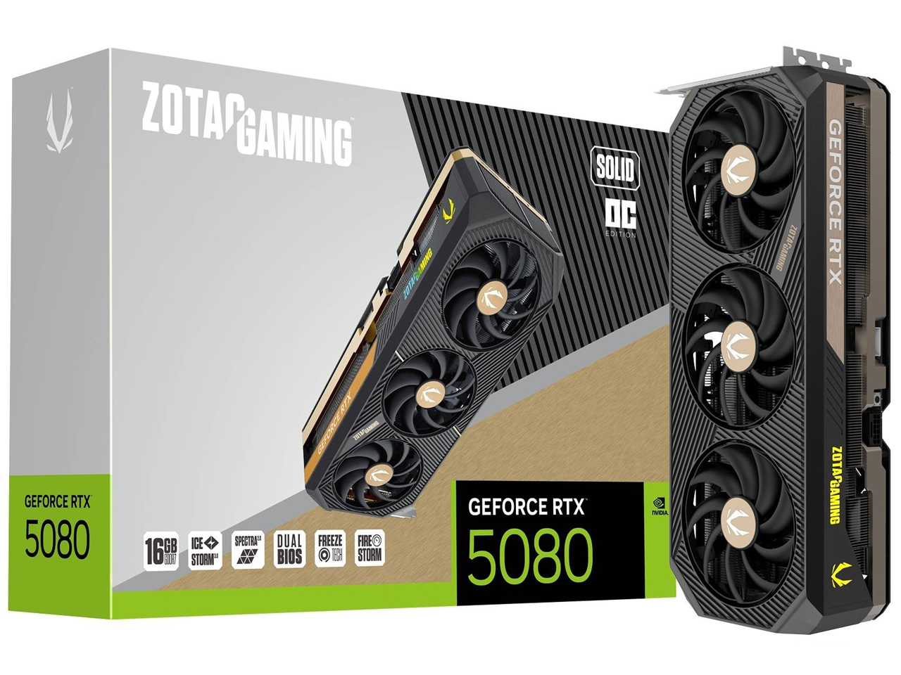 【RTX5080】GeForce RTX5080 ZT-B50800J-10P