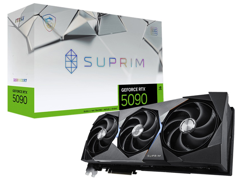 【RTX5090】GeForce RTX 5090 32G SUPRIM SOC