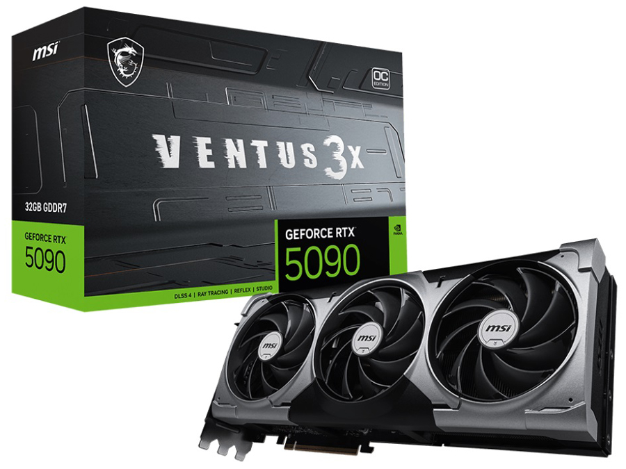 【RTX5090】GeForce RTX 5090 32G VENTUS 3X OC