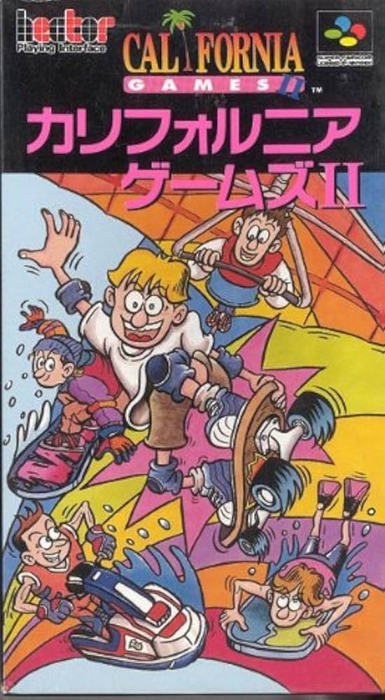 カリフォルニアゲームズII スーパーファミコン