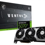 【RTX5070 Ti】GeForce RTX 5070 Ti 16G VENTUS 3X OCの画像