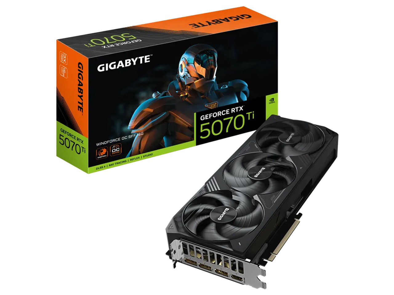 【RTX5070 Ti】GeForce RTX5070Ti GV-N507TWF3OC-16GD