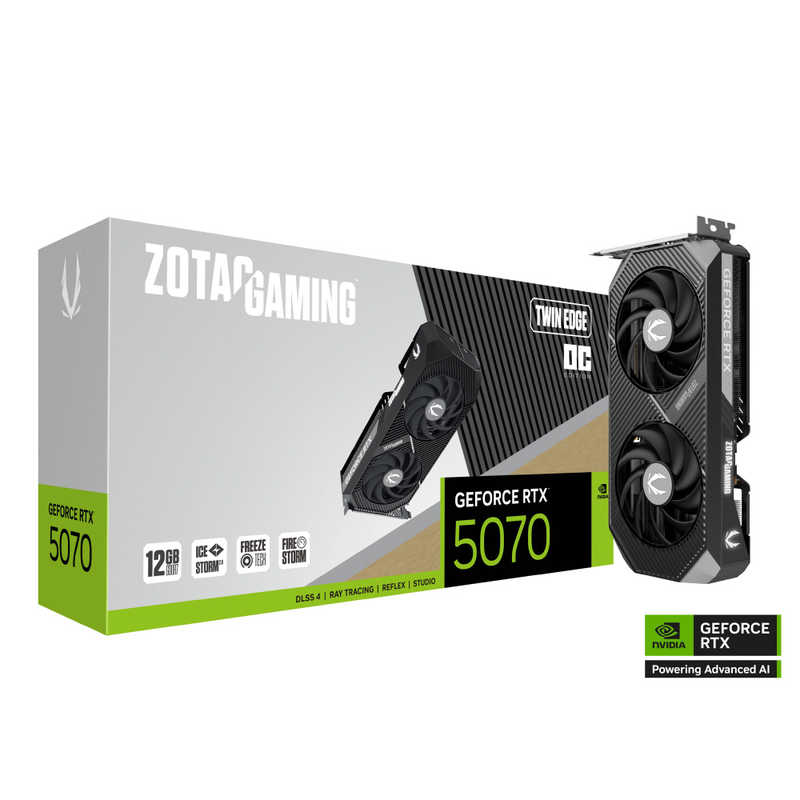 【RTX5070 Ti】GeForce RTX5070Ti ZT-B50710B-10P