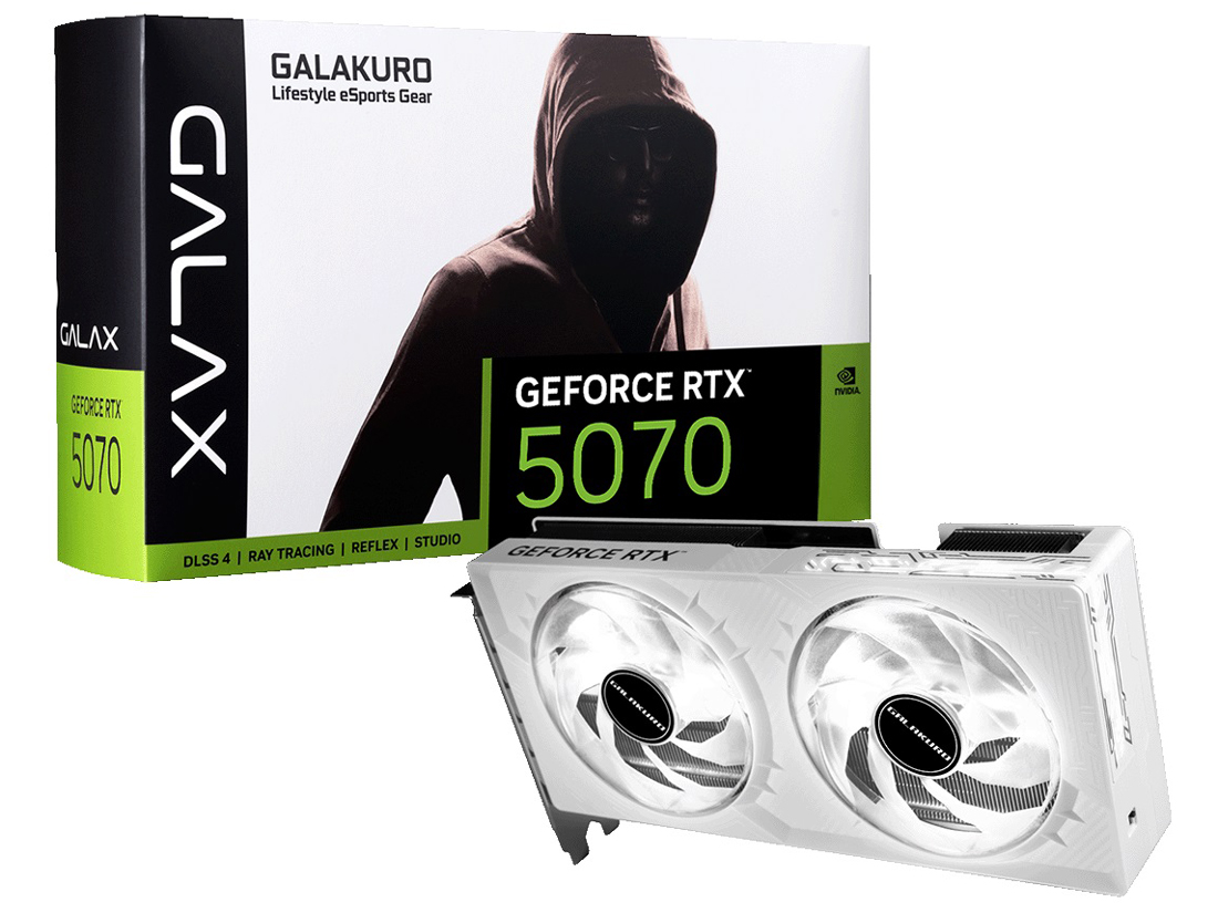 【RTX5070】GeForce RTX5070 GK-RTX5070-E12GB/WHITE/DF