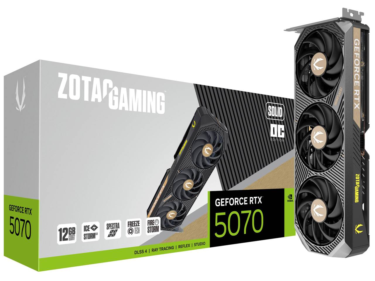 【RTX5070】GeForce RTX5070 ZT-B50700J-10P