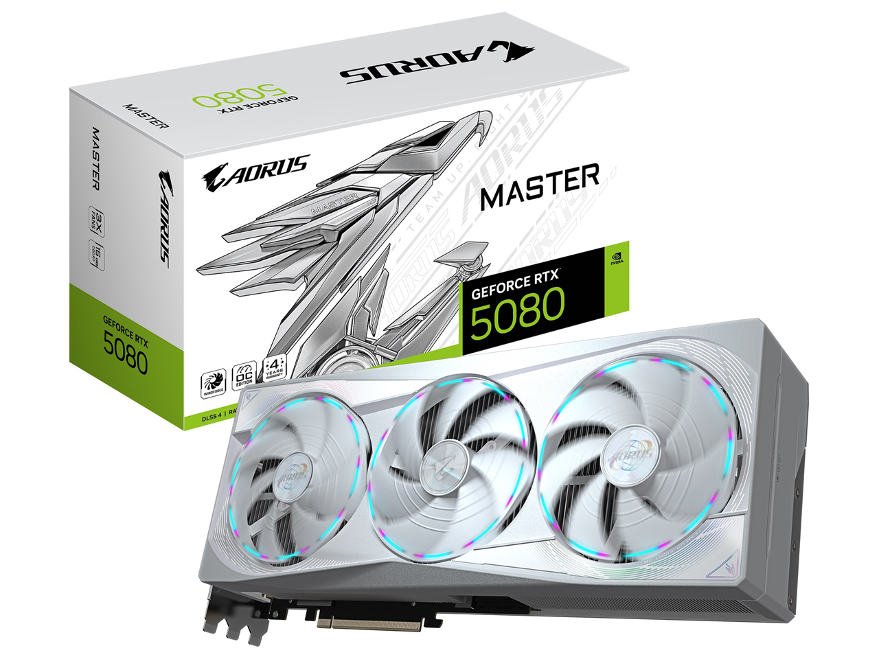 【RTX5080】GeForce RTX5080 GV-N5080AORUSM ICE-16GD