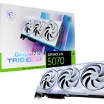 【RTX5070】GeForce RTX5070 12G GAMING TRIO OC WHITEの画像