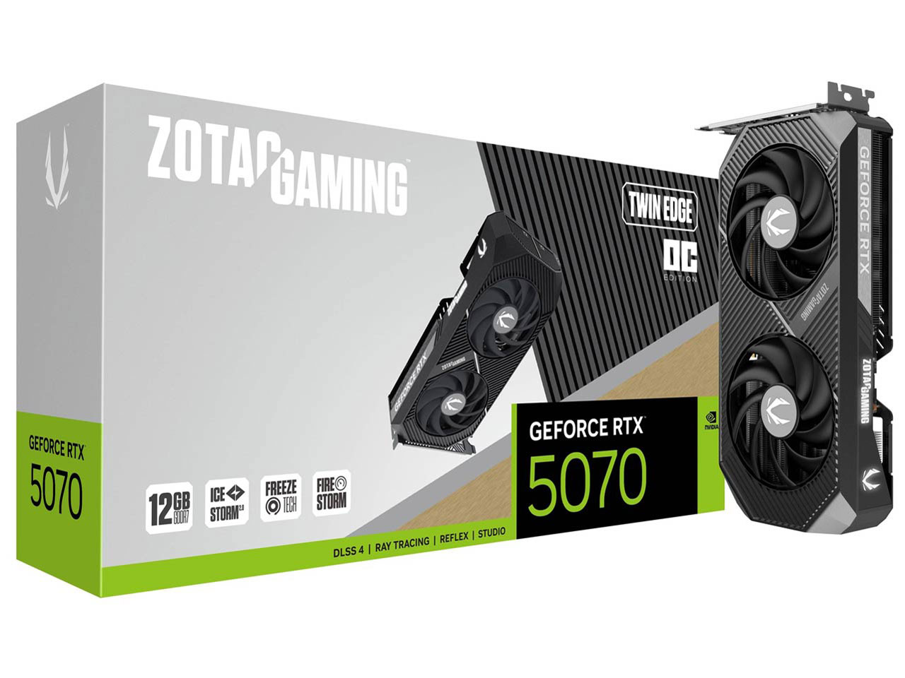 【RTX5070】GeForce RTX5070 ZT-B50700H-10P