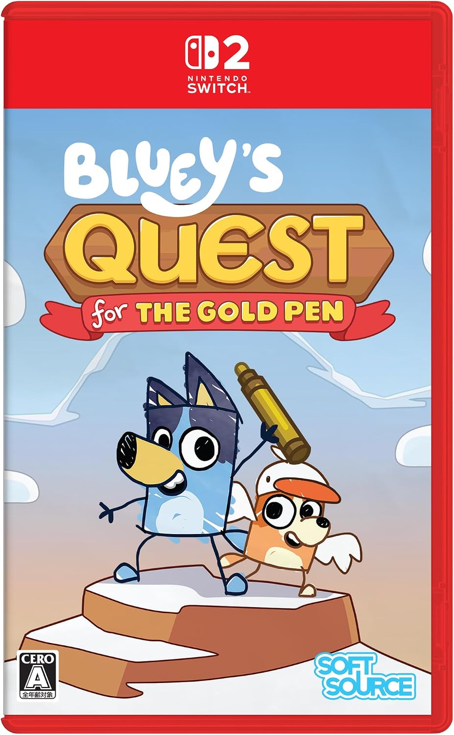 【Switch2】Bluey’s Quest for the Gold Pen