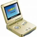 トイザらス限定 スターライトゴールド ゲームボーイアドバンスSP本体の画像