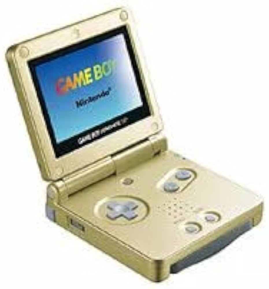 トイザらス限定 スターライトゴールド ゲームボーイアドバンスSP本体