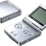 ゲームボーイアドバンスSP本体 プラチナシルバーの画像
