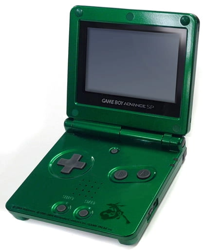 レックウザエディション ゲームボーイアドバンスSP本体