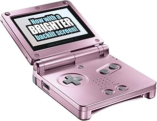 北米版 ゲームボーイアドバンスSP本体 パールピンク
